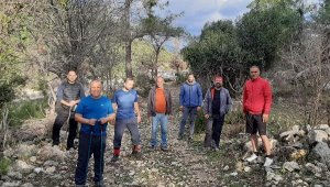 Tarihi yolda keşif çalışmaları başladı
