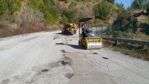Alanya yollarında bisiklet yarışı hazırlığı