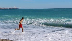 Antalya'da yazla kış arası yarım saat