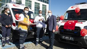 Antalya'ya 10 yeni ambulans