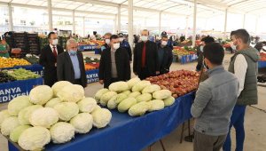 Avsallar kapalı pazar yeri hizmete açıldı