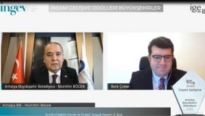 Büyükşehir'e İNGEV'den iki ödül