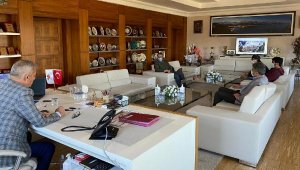 Çıralı Deniz Kaplumbağaları Kooperatifi'nden belediyeye ziyaret