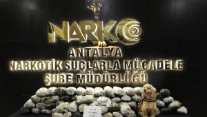 Depodaki trafoya gizlenmiş 50 kilo esrar ele geçti