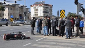 Gazipaşa'da kaza: 1 yaralı