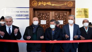Hacı Akay Okudur Cami ibadete açıldı