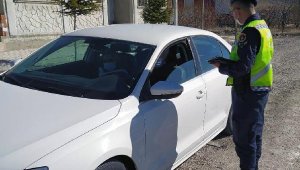 Jandarmadan emniyet kemeri denetimi