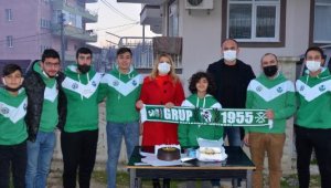 Kargocunun darbettiği otizmli Kuzey'e taraftarlardan sürpriz doğum günü