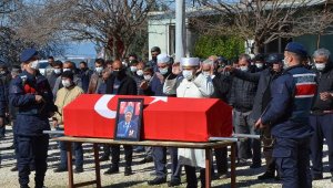 Kıbrıs gazisi son yolculuğuna uğurlandı