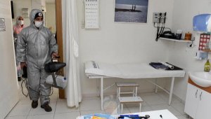 Muratpaşa'da dezenfekte çalışmaları sürüyor
