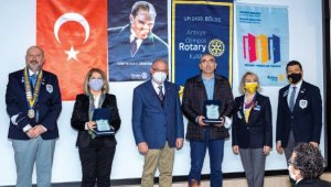 Olimpos Rotary 'Meslek Hizmet Ödülleri' sahiplerine verildi