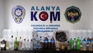Sahte içki operasyonuna 1 tutuklama