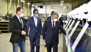 Vali Yazıcı, Antalya OSB firmalarını ziyaret etti