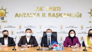 AK Parti Korkuteli'den 'hayırlı olsun' ziyaretleri