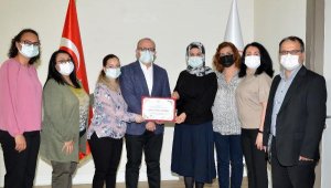 Antalya İl Sağlık'a birincilik ödülü