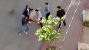 Antalya'da bıçaklı, sopalı, pompalı tüfekli kavga kamerada