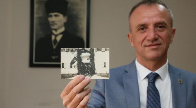 Atatürk'ün Antalya'daki orijinal fotoğrafı