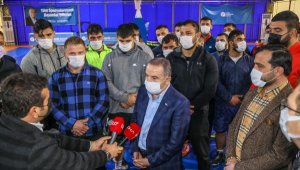 Başkan Böcek'ten 'manevi oğlum' dediği Balaban'a destek