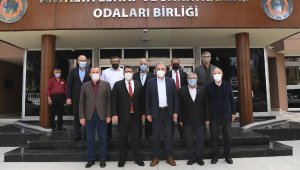 Başkan Esen, 'Konyaaltı Esnafım' projesini esnafa anlattı