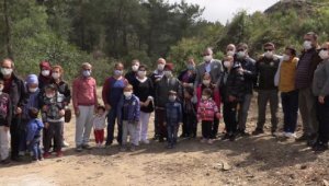 Başkan Topaloğlu, down sendromlu çocuklarla fidan dikti