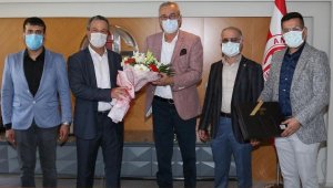 Başkan Yılmaz'a hayırlı olsun ziyaretleri