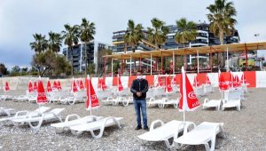 Bu plajda şehit yakınları ve gazilere her şey ücretsiz
