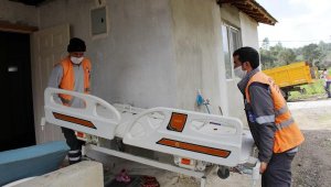 Büyükşehir'den 1283 vatandaşa hasta yatağı