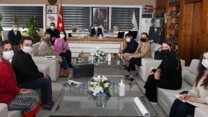 Büyükşehir'den Başkan Topaloğlu'na ziyaret