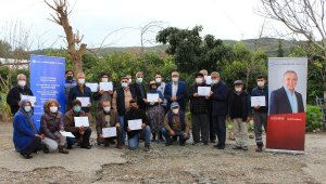 Büyükşehir'in çiftçi eğitimleri sürüyor
