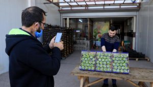 Çeyrek altından pahalı eriği görenler yalnızca fotoğrafını çekebildi