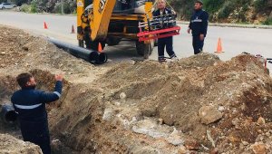 Demre'de sorunlu hat yenilendi