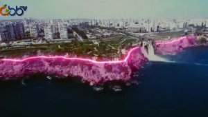 Falezlere ışıklandırma projesine tepki