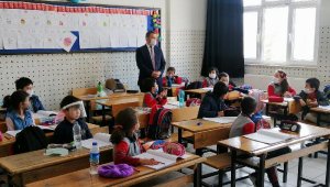 Kaymakam Çimşit'ten okul ziyareti
