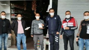 Kemer Belediyesi'nden halka ücretsiz maske