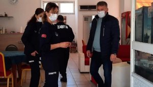 Kemer Belediyesi'nden koronavirüs denetimleri