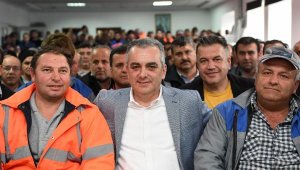Konyaaltı'nda emekçinin yüzü güldü