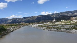 Kuruyan Demre Çayı, son yağışlarla yeniden canlandı