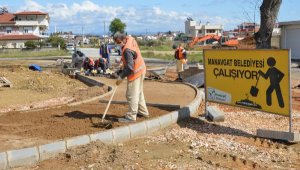 Manavgat Belediyesi'nden Sorgun Mahallesi'ne park