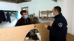 Manavgat'ta belediye ekiplerinden denetim