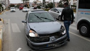 Manavgat'ta kaza: 1 yaralı