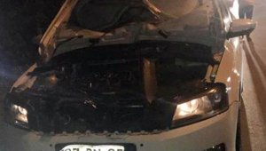 Otomobilin çarptığı yaya öldü