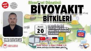 Şeker kamışından enerji üretimi, online derste anlatılacak