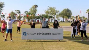 Sosyal mesafeli sabah sporu başlıyor