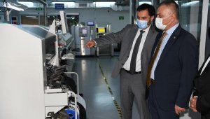 Vali Yazıcı, Antalya Serbest Bölge'deki firmaları ziyaret etti