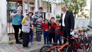 Yüksekalan'ın çocukları mutlu