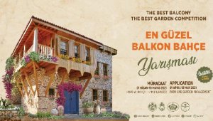 Alanya Belediyesi en güzel balkon bahçeyi seçiyor