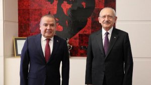 Başkan Böcek, Kılıçdaroğlu'nu ziyaret etti