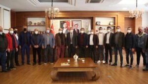 Görev dağılımı sonrası Başkan Aputkan'a ziyaret