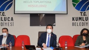 Kumluca Belediyesi Meclis toplantısı yapıldı