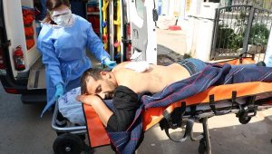 Sırtından yaralandı, kendisini vurduğunu öne sürdü